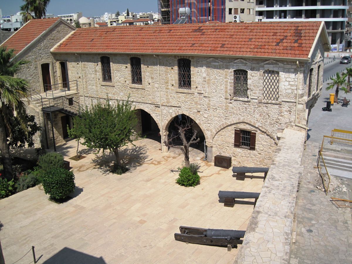 Larnaca Medieval Castle on the seafront